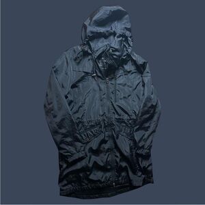 Lucky Brand Men's Medium Black Windbreaker in beautiful shape!